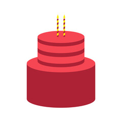 Birthday Cake Vector 