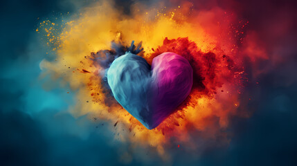 Obraz na płótnie Canvas Valentine's Day, hearts, hearts, Valentine's Day background, wedding background