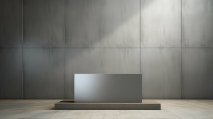 clean minimal podium background illustration sleek modern, elegant neutral, ist stage clean minimal podium background