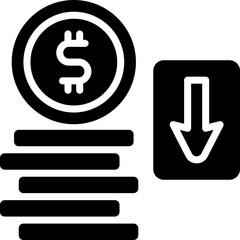 lost icon. vector glyph icon for your website, mobile, presentation, and logo design.