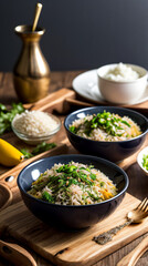 Rice bowl meal
