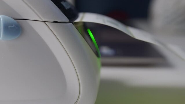 thermal shipping barcode label printer printing labels