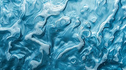 blue slippery texture background. Generative Ai.