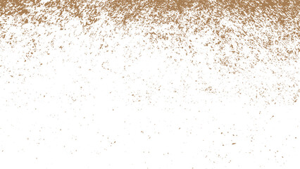 Abstract vector noise vanishing. Subtle grunge texture overlay with fine particles isolated on a white background