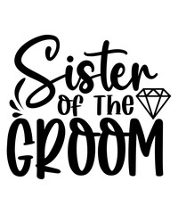 Wedding Svg Bundle, Wedding Monogram Svg, Bride and Groom Svg, Save the Date Svg File for Cricut, Instant Download