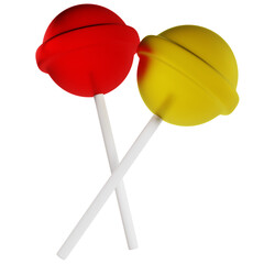 Colorful Sweet Lollipops