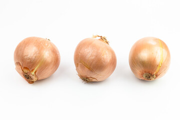 onion isolated on white background with clipping path and full depth of field