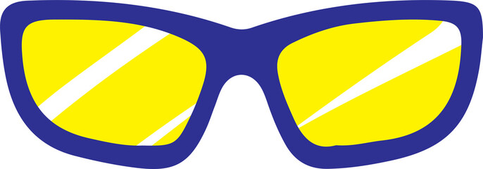 The glasses party for celebration concept.