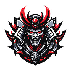 Samurai Oni Fusion Esport Logo