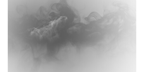 Dramatic smoke or fog effect Artificial Intelligence Generative