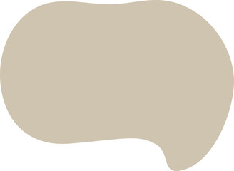 Abstract free form shape speech bubble background  