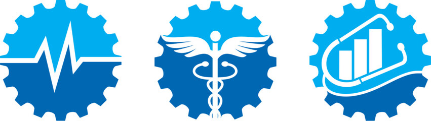 medical gear logo , medical logo
