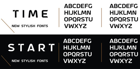 Abstract sport modern alphabet fonts. Typography technology electronic sport digital game music future creative font. vector illustration