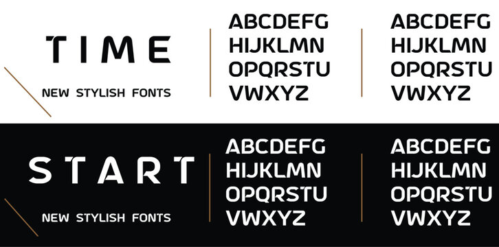 Abstract sport modern alphabet fonts. Typography technology electronic sport digital game music future creative font. vector illustration