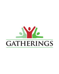 gathering logo , teamwork logo vector
