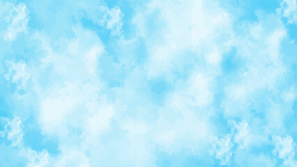 Serene Horizons: Captivating Sky Blue and White Imagery.