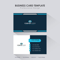 Business Card Template. New Colourful Business Card Design. Vector Business Card Design. EPS10