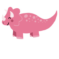 Cute design graphic dinosaurs isolated png for kids