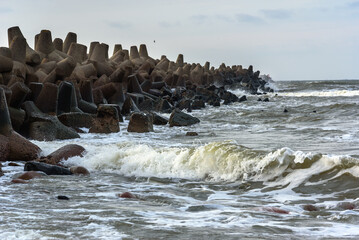Coast of the Baltic Sea. - 710336198