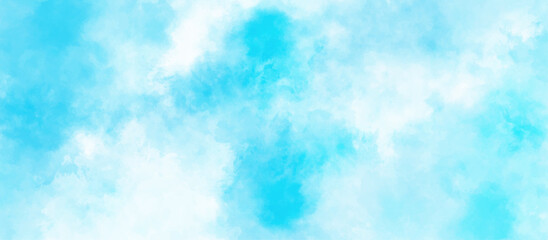 gradient light white sky background with fluffy clouds .Nature landscape in environment day horizon skyline view .cloudy in sunshine calm bright winter air background .