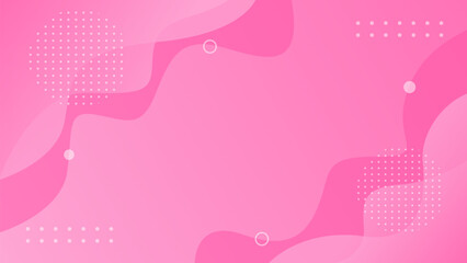 Pink soft abstract vector background. Wavy and fluid gradient elements. Dynamic shape composition. Suitable for sales businesses, beauty products, banners, events, templates, pages, and others