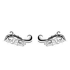 Fototapeta premium elegant wedding monograms