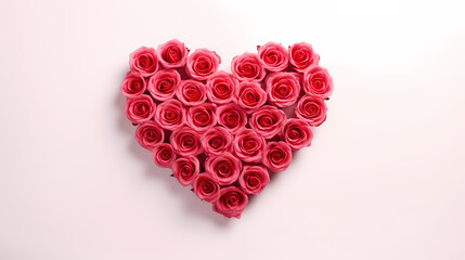 Romantic heart-shaped Valentine's Day background, symbolizing Valentine's Day, wedding, love