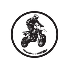 Fototapeta na wymiar Motocross Vector Images
