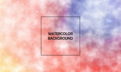 watercolor gradient mesh blur background with pastel, colorful, beauty color	