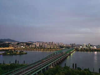 Night view in Seoul