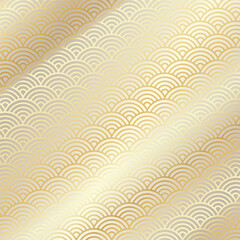 Chinese traditional pattern background. Abstract texture ornament. East Asian decorative vector decoration. Gold luxury wealth.