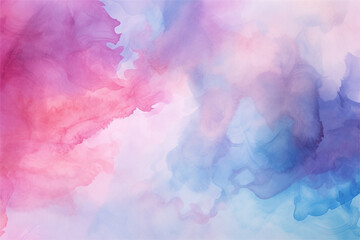 Watercolor background, watercolor stains in pastel colors - obrazy, fototapety, plakaty