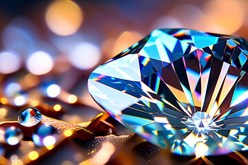 background with stars Generative AI