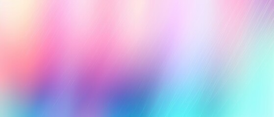 Exquisite Hues Gradient Background with a Grainy Texture: Abstract Soft Holographic Blurred Gradient Banner Design, AI Generated