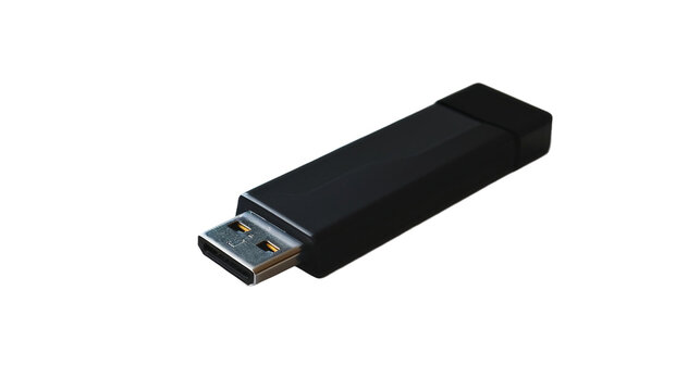 USB Drive, on the transparent background. PNG Format