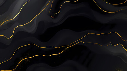 Abstract geometric lines background, technological lines background and light effects, 3D rendering