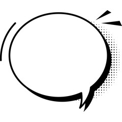 Line Comic Chat Bubble