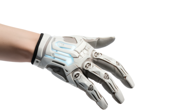 Smart Gloves for Touchscreens Enhancing Tech Interaction On White or PNG Transparent Background.