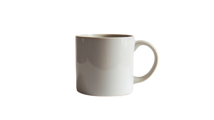Coffee Mug Elegance, on transparent background. PNG Format