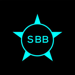 SBB Letter logo design template vector. SBB Business abstract connection vector logo. SBB icon circle logotype.
