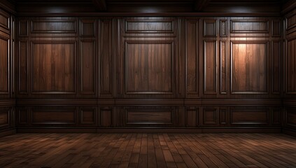 Luxury Wood Paneling Background