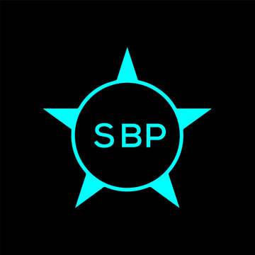 SBP Letter logo design template vector. SBP Business abstract connection vector logo. SBP icon circle logotype.
