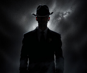 portrait of a person in a hat AI Generated Image