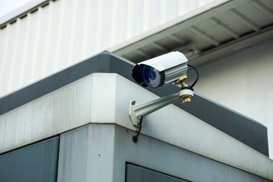 CCTV camera at house store, security camera