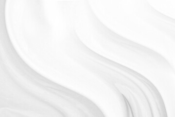 white cloth background abstract with soft waves