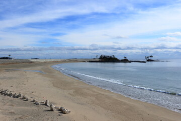 綺麗な御伊勢浜の風景
