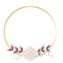 wedding flower frame