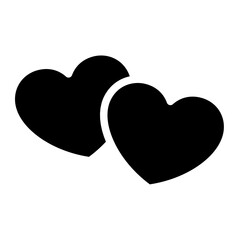 heart icons, concept of love