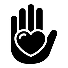 Obraz premium volunteer hand