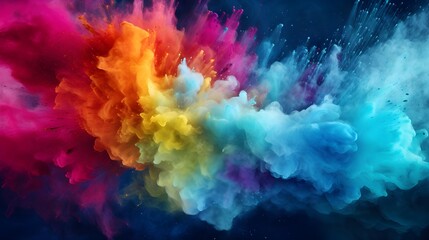 abstract colorful background with space